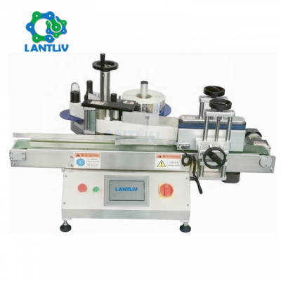 Electric Handheld Manual Bottle Labeling Machine Glass Ampoule Vial Flat Plastic Wet Glue Woven Labeling Machine